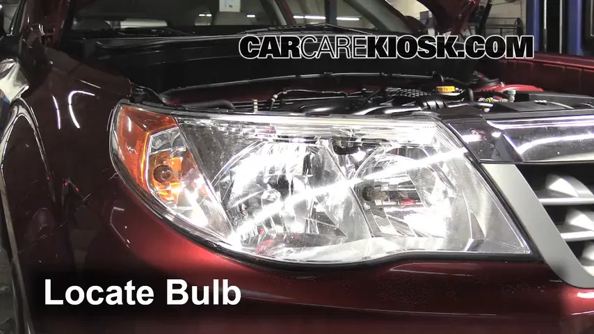 2011 Subaru Forester X 2.5L 4 Cyl. Lights Daytime Running Light (replace bulb)